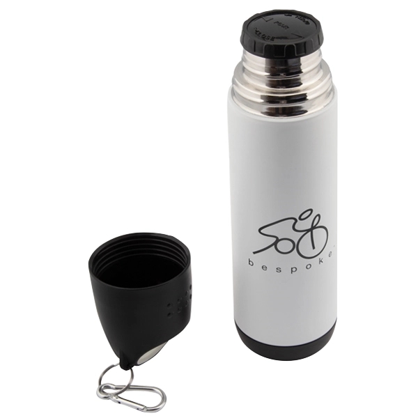 Double wall vacuum stainless steel bottle with screw on lid and... from ASI 42920 Busrel Inc