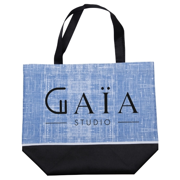 Practical 80gsm polypropylene tote bag.... from ASI 42920 Busrel Inc