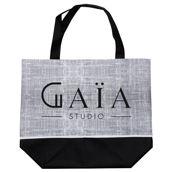 Practical 80gsm polypropylene tote bag.... from ASI 42920 Busrel Inc