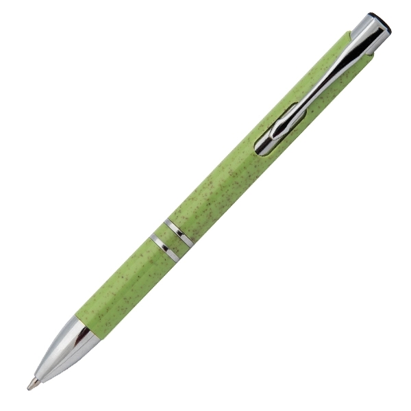 Push action eco pen made of 60% wheat straw and 40%... from ASI 42920 Busrel Inc