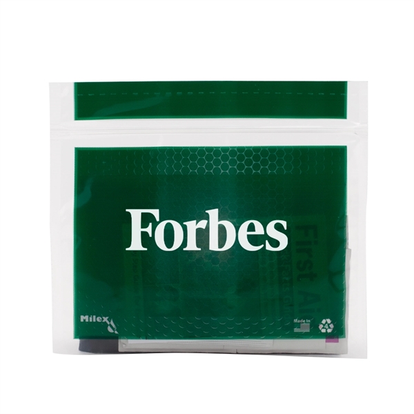 Basic First Aid kit in 6" x 5" resealable plastic bag... from ASI 88060 Snugz/USA Inc / SnugZ USA®