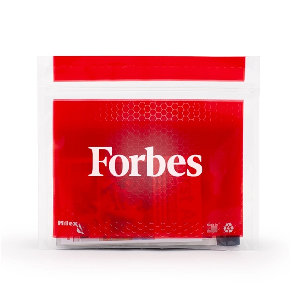 Basic First Aid kit in 6" x 5" resealable plastic bag... from ASI 88060 Snugz/USA Inc / SnugZ USA®