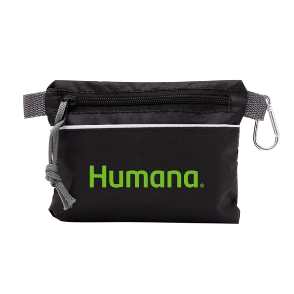 7" x 5.5" 210 Denier nylon case with hygiene kit and... from ASI 88060 Snugz/USA Inc / SnugZ USA®