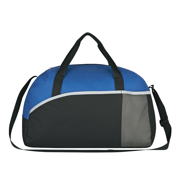 Polyester duffel bag with large zippered compartment.... from ASI 61125 Hit Promotional Products / Hit®