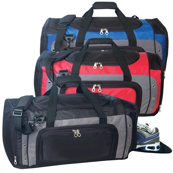 Polyester Gym Shoe Duffel Bag... from ASI 31517 Admart Products / Admart Line