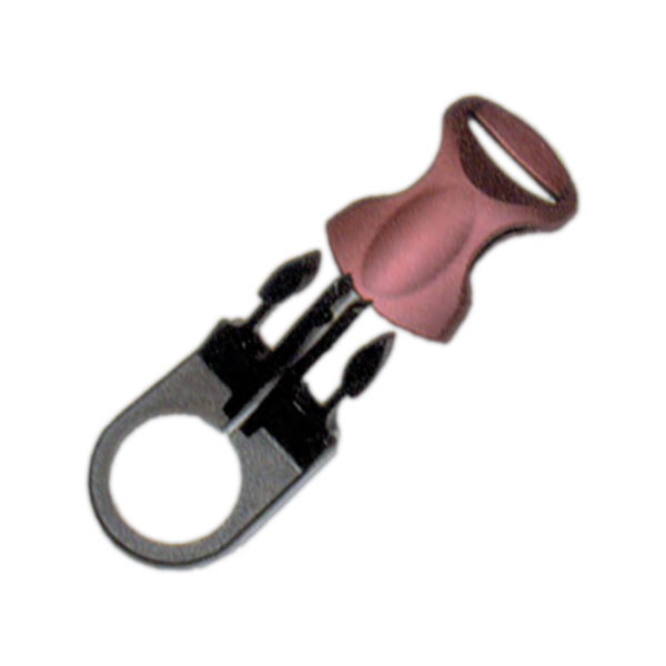 Water bottle clip with one inch split ring.... from ASI 40589 ZZ DROPPED - Bison Designs LLC