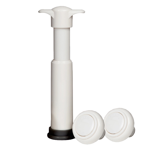 Boxed wine saver system with pump and two stoppers.... from ASI 55450 Franmara Inc