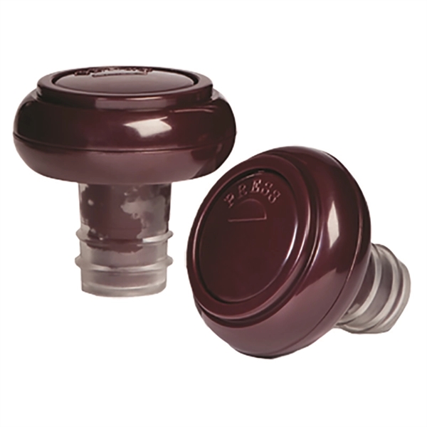Two wine saver stoppers in blister pack. Blank.... from ASI 55450 Franmara Inc
