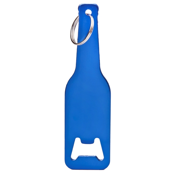 Aluminum bottle opener with 1" keyring.... from ASI 55450 Franmara Inc