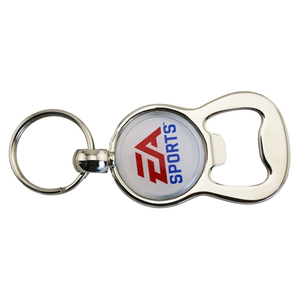 Figure 8 keychain bottle opener made of zinc alloy.... from ASI 55450 Franmara Inc