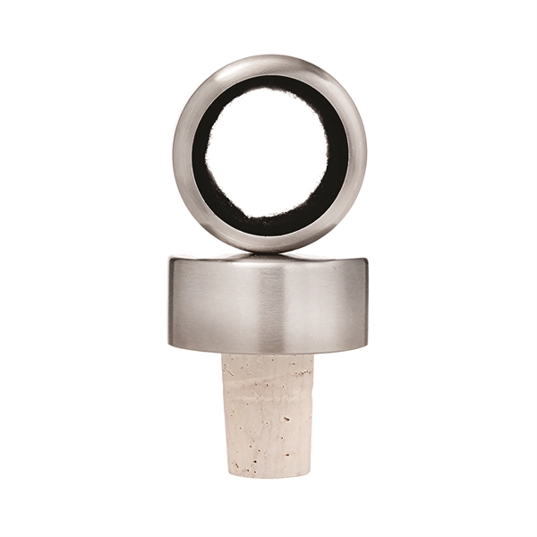 Magnetic bottle stopper and drip collar set.... from ASI 55450 Franmara Inc