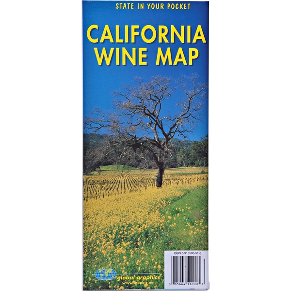 California Wine Map... from ASI 55450 Franmara Inc