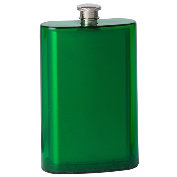 5 1/2" x 3 1/4" five-ounce double wall pocket flask made... from ASI 55450 Franmara Inc