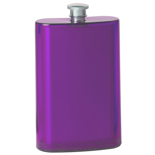 5 1/2" x 3 1/4" five-ounce double wall pocket flask made... from ASI 55450 Franmara Inc