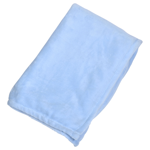 Super soft 30" x 40" polyester faux micro mink crib blanket.... from ASI 98085 Wolfmark