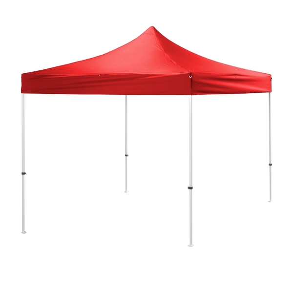 10' x 10' automatic pop-up polyester gazebo with sturdy steel frame... from ASI 76730 Peerless Umbrella Co Inc / Threads By Peerless
