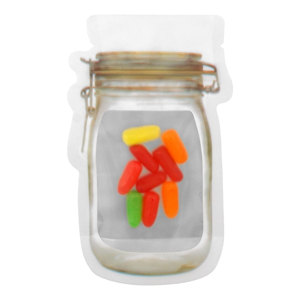 MASON JAR BAG OF CANDY... from ASI 30208 A P Specialties / AP Specialties
