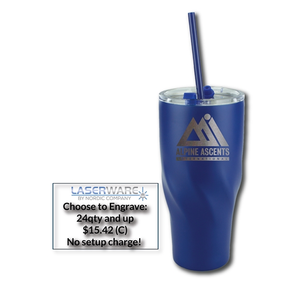 WAKITA™ TWISTED VACUUM TUMBLER... from ASI 74245 Nordic Co Inc / Nordic Promos
