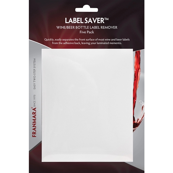 5 Pack. Label saver removes wine or beer labels from the... from ASI 55450 Franmara Inc