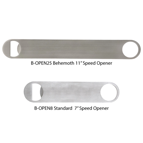 Bottle opener made of stainless steel.... from ASI 57655 STOPNGO Line