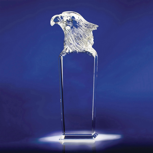 10.25" x 3.5" optic crystal award that includes a deep etch... from ASI 62985 J. Charles