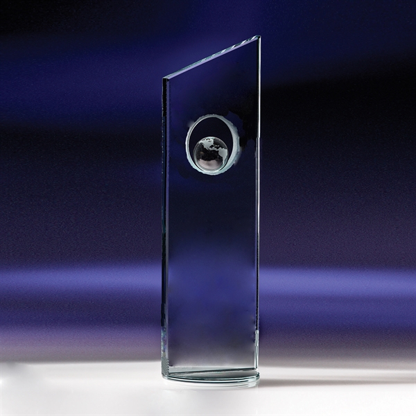 Award made of elegant clear optic and optic color crystal with... from ASI 62985 J. Charles