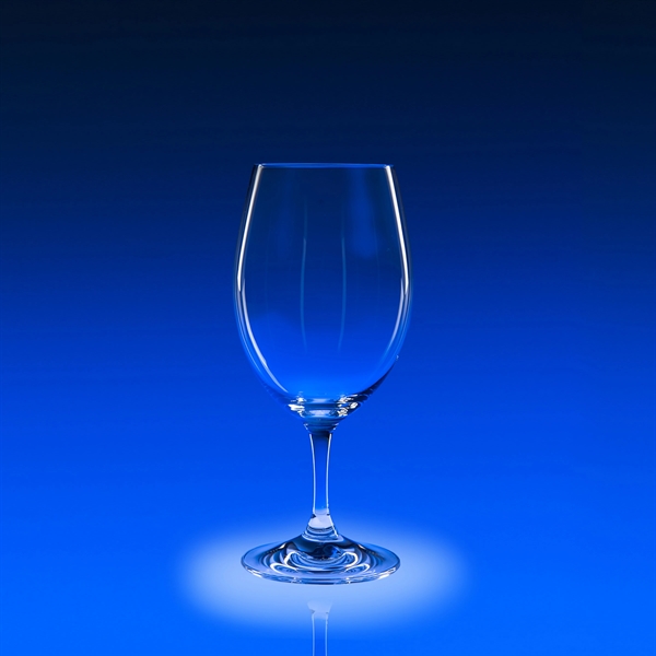 Set of two 18.75 oz. wine glasses with deep etch or... from ASI 62985 J. Charles