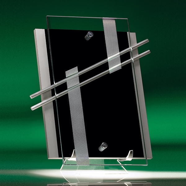 Nova desk or wall plaque made of lacquered wood and a... from ASI 62985 J. Charles