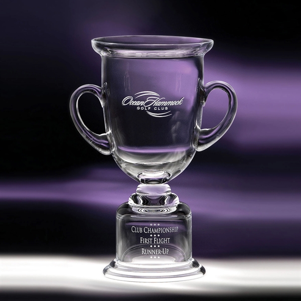 Cup Adirondack award made of hand-blown crystal and features a unique... from ASI 62985 J. Charles