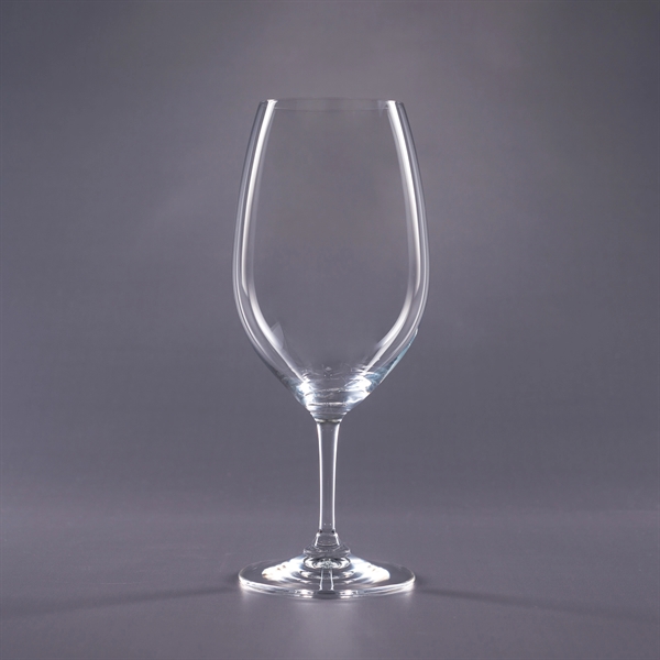 Riedel stemmed red wine glass with a 21.5 oz. capacity.... from ASI 62985 J. Charles