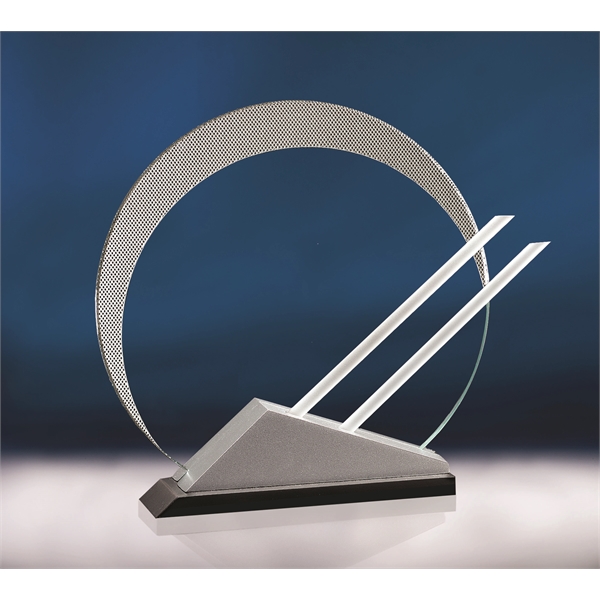 Eclipse award made of jade crystal with lacquered wood, gift boxed,... from ASI 62985 J. Charles