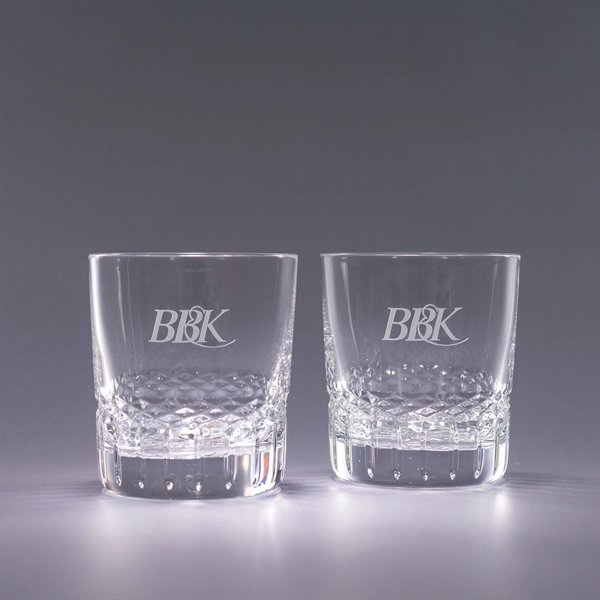 Set of two 3.75" x 3.25" 11 ounce on the rocks... from ASI 62985 J. Charles