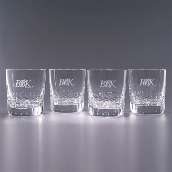 Set of four 3.75" x 3.25" 11 ounce on the rocks-style... from ASI 62985 J. Charles