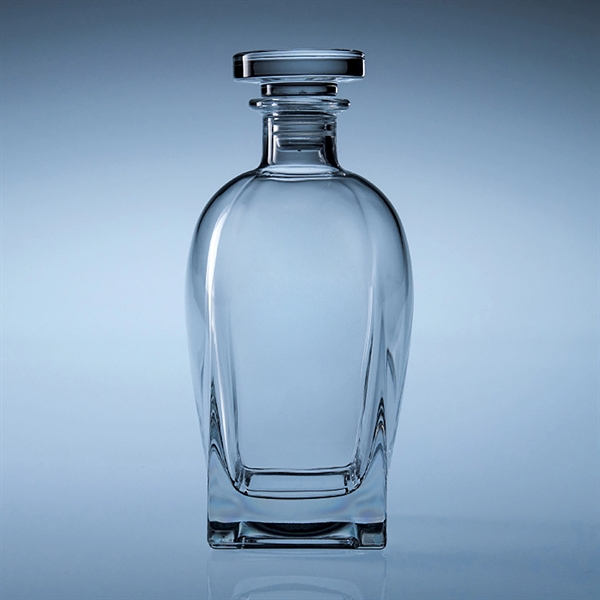 24 oz. decanter made of machine-blown glass with a deep etch... from ASI 62985 J. Charles