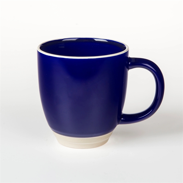 14 oz. Sunrise mug made of ceramic with soft shapes and... from ASI 62985 J. Charles