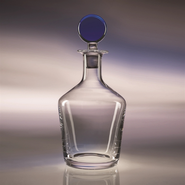 Craft decanter made of hand-blown lead-free crystal with a 34 oz.... from ASI 62985 J. Charles