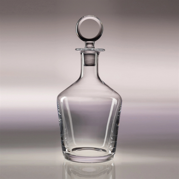 Craft decanter made of hand-blown lead-free crystal with a 34 oz.... from ASI 62985 J. Charles