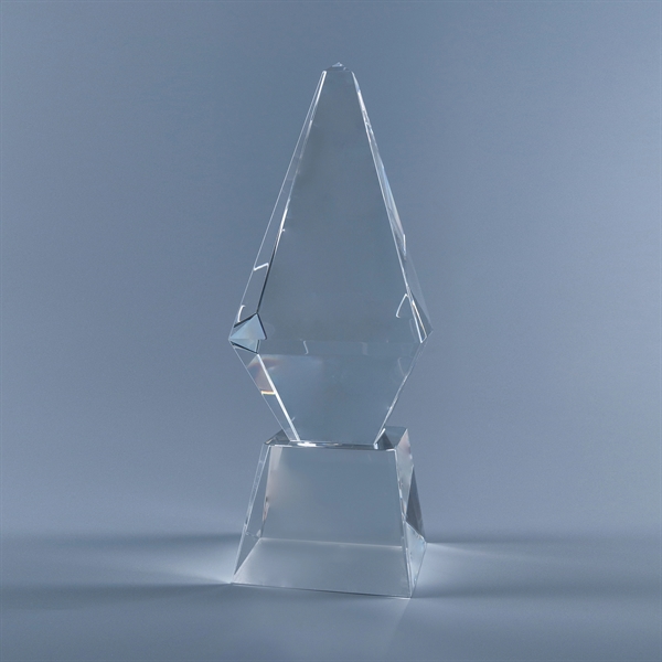 Homage award made of optic crystal in designer gift packaging and... from ASI 62985 J. Charles