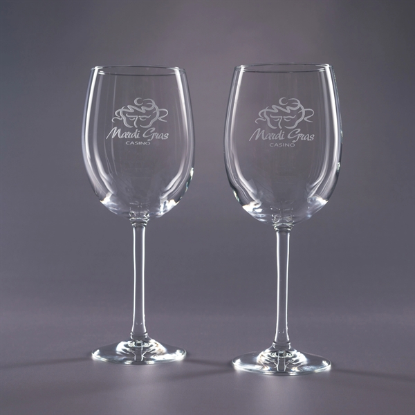 19 ounce Lyrica wine glasses. Made in the USA from machine-blown... from ASI 62985 J. Charles