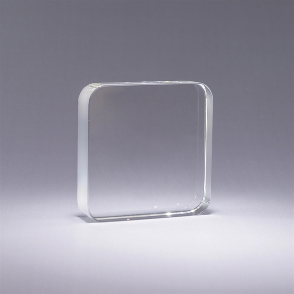 App-shaped paperweight made of optic crystal with your choice of deep... from ASI 62985 J. Charles