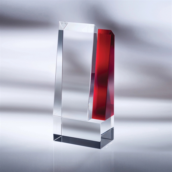 Metro award made of optic and color optic crystal with a... from ASI 62985 J. Charles