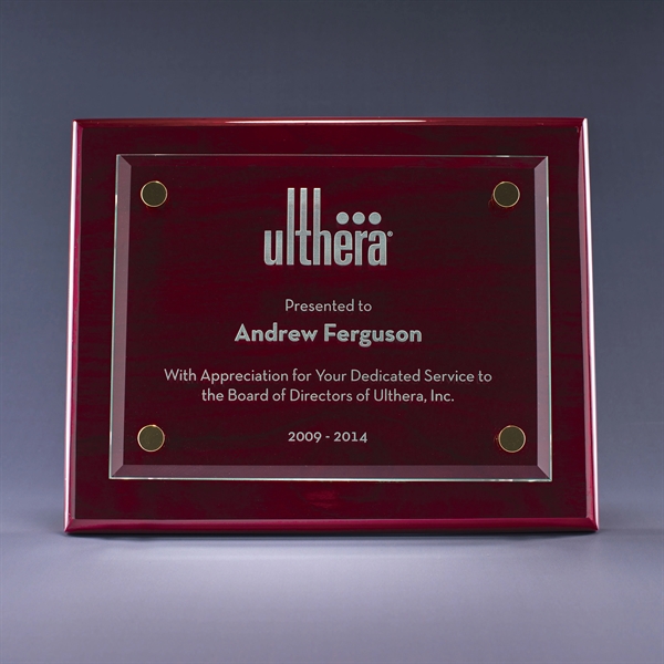 Versa desk or wall plaque made of wood and a suspended... from ASI 62985 J. Charles