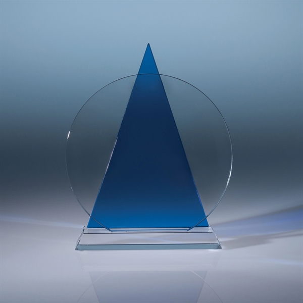 Icon award made of blue, red, or black optic crystal for... from ASI 62985 J. Charles
