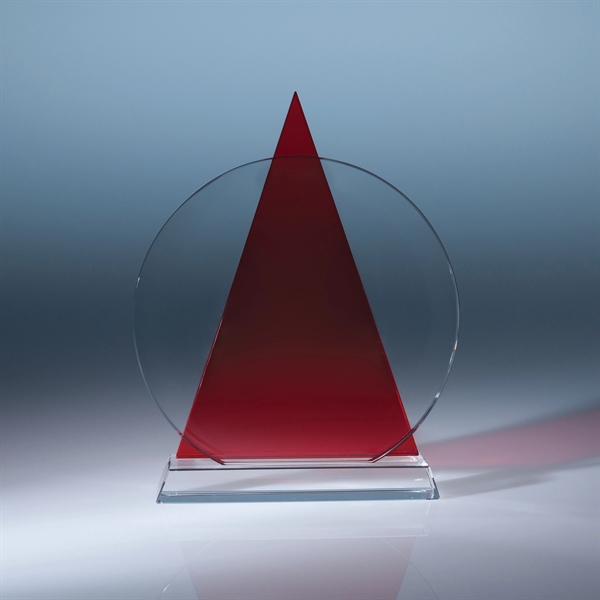 Icon award made of blue, red, or black optic crystal for... from ASI 62985 J. Charles