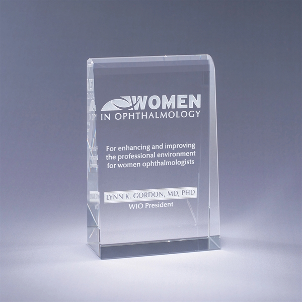 Brilliante award made of heavy optic crystal with a classic, simple... from ASI 62985 J. Charles