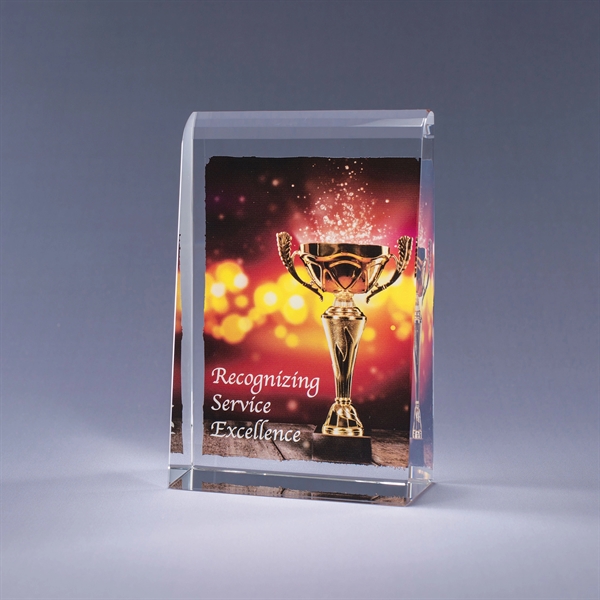 Brilliante award made of heavy optic crystal with a classic, simple... from ASI 62985 J. Charles