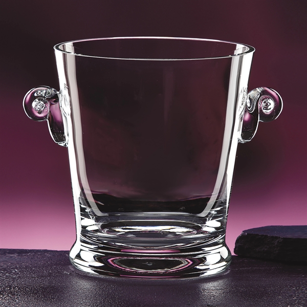 Celebration ice bucket made of hand-blown crystal with a generous size... from ASI 62985 J. Charles
