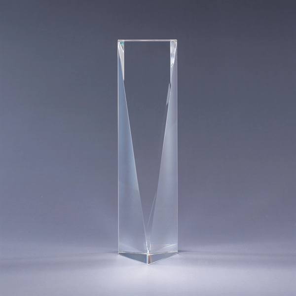 Excelsior faceted optic crystal tower award and base in 6" x... from ASI 62985 J. Charles