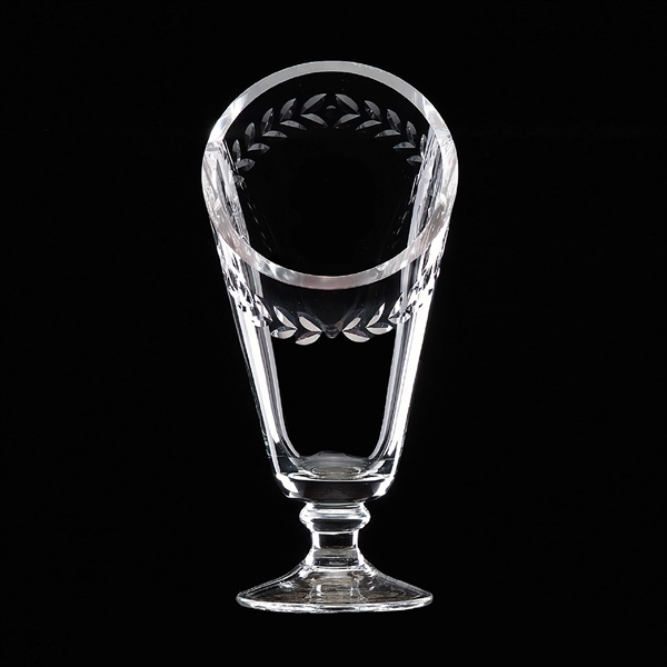 Laurel cup award made of hand-blown, hand-cut crystal with a new... from ASI 62985 J. Charles