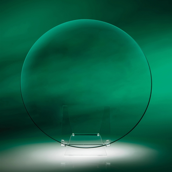 Quest award plate made of jade crystal with an eye-catching design.... from ASI 62985 J. Charles